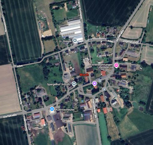 Karte von Worth – Vorschau